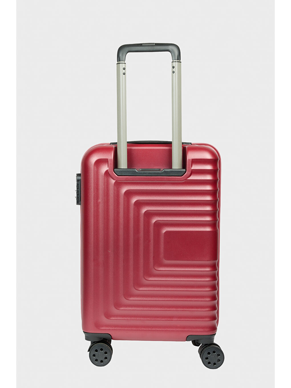 Kahverengi Erkek Kiremit Küçük Boy Valiz-5