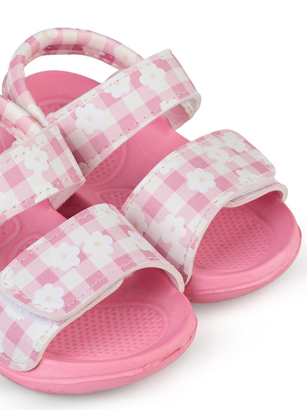 Girls Papatya Baskılı 20-24 Numara Sandalet - Pembe 24-36 Ay-2