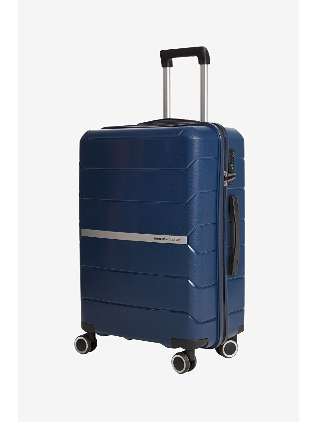 Erkek Lacivert Orta Boy Valiz-1