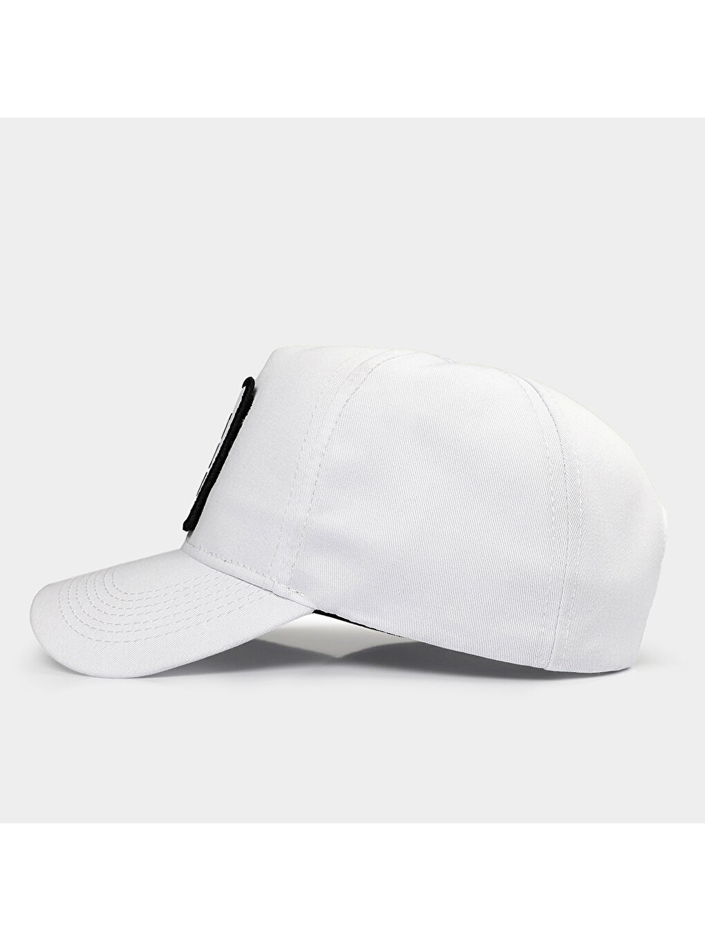 BlackBörk Kahverengi V1 Baseball Ayı - 3 Kod Logolu Unisex Beyaz Şapka (Cap) - 3