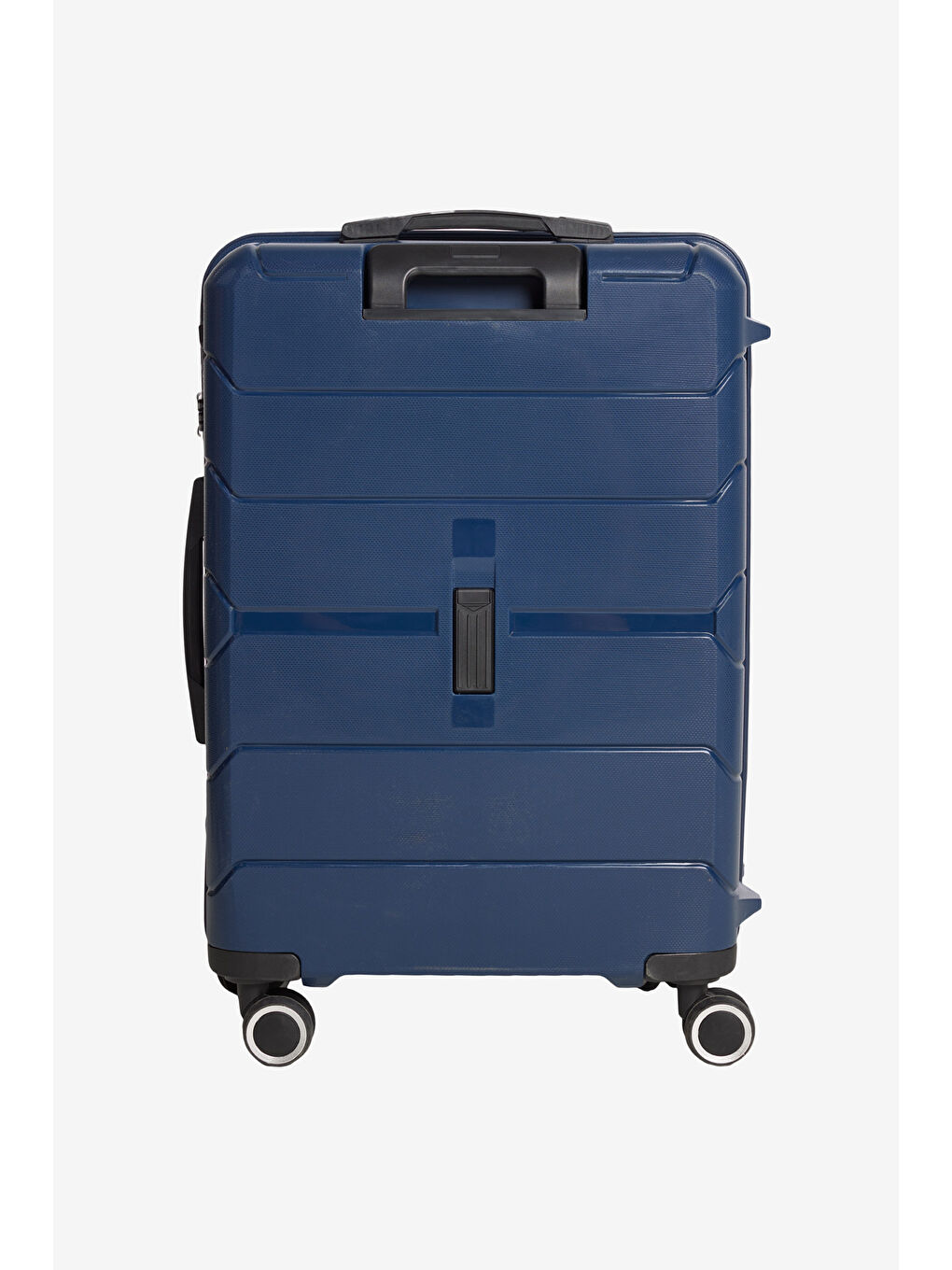 Erkek Lacivert Orta Boy Valiz-4