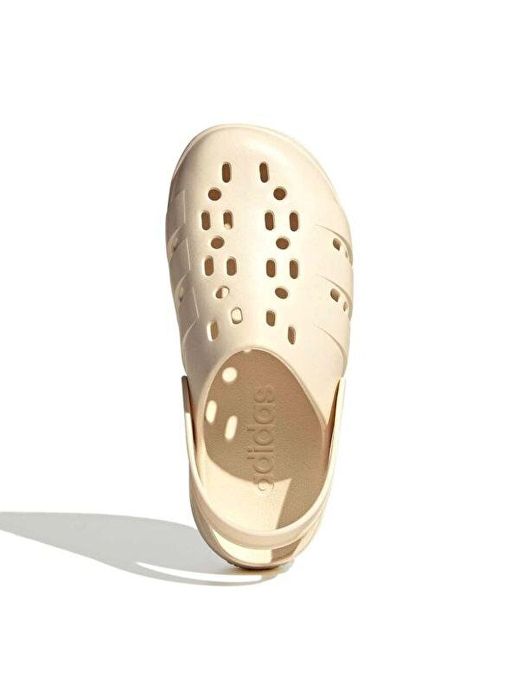 Adilette Platform Clogs Kadın Ekru Terlik-2