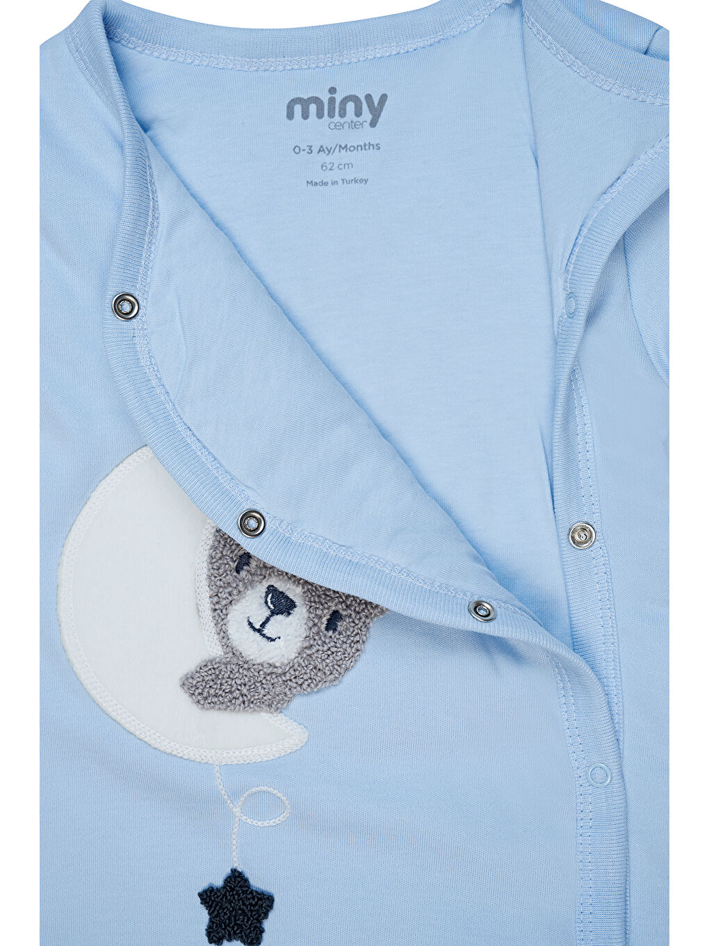 Mavi Erkek Bebek Tulum-5