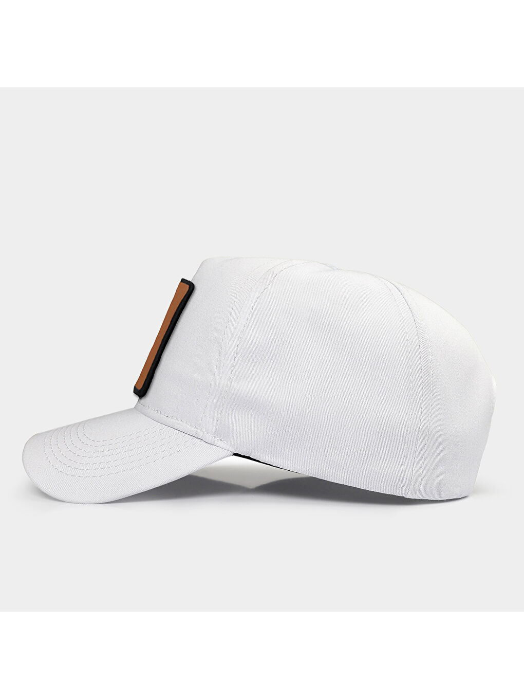 BlackBörk Gri V1 Baseball Wake Up - 2CS Kod Logolu Unisex Beyaz Şapka (Cap) - 3