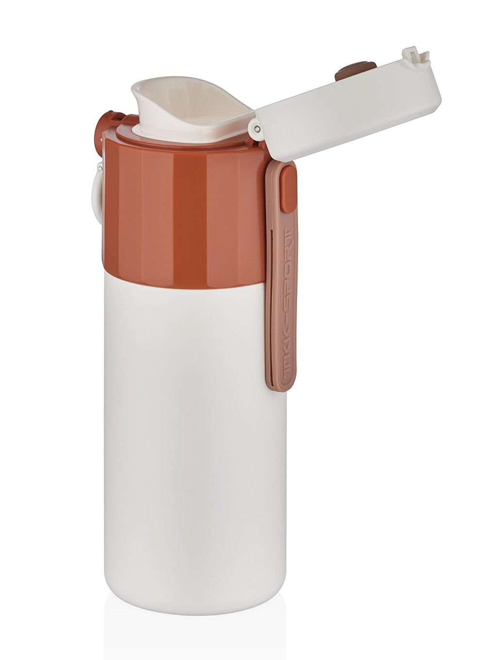 Çelik Termos 450 Ml - Kahverengi-1