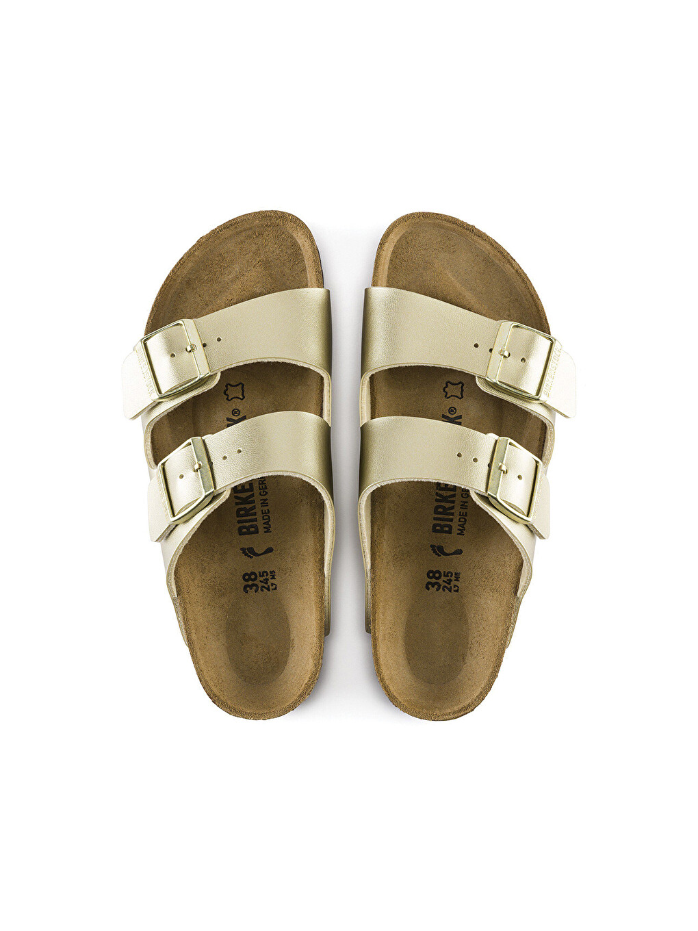 Sarı Kadın Terlik 1016111 Arizona Bf Gold-4