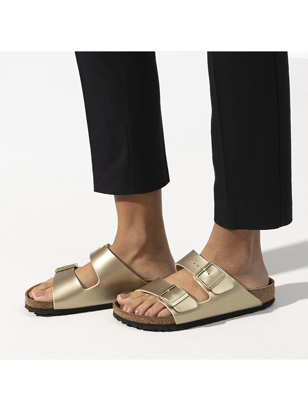 Sarı Kadın Terlik 1016111 Arizona Bf Gold-7
