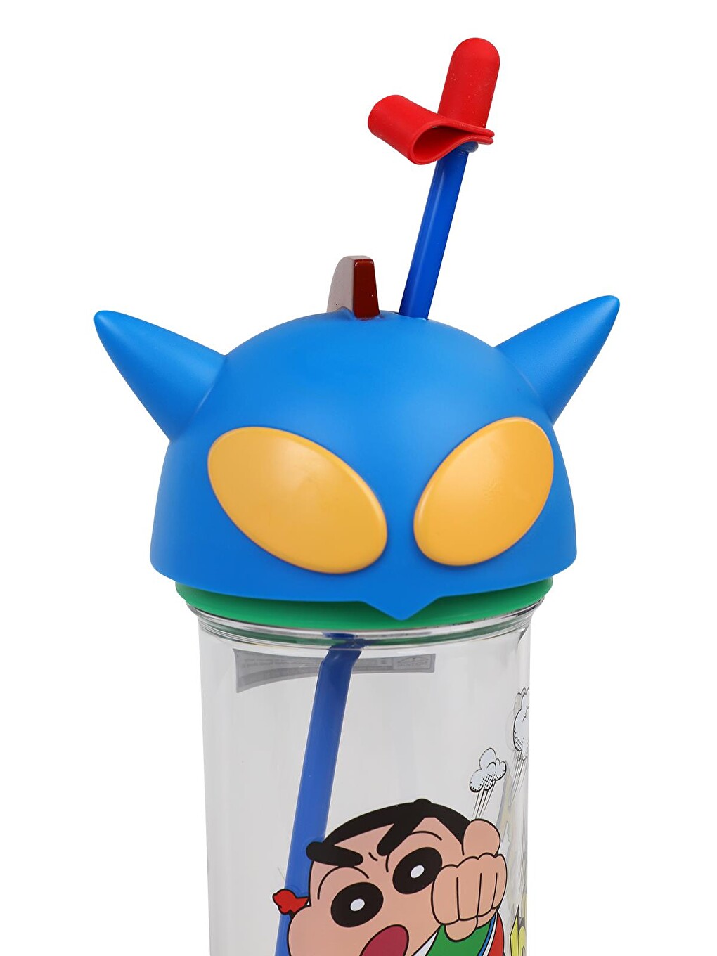 Crayon Shinchan Pipetli Matara 500 Ml - Mavi-3