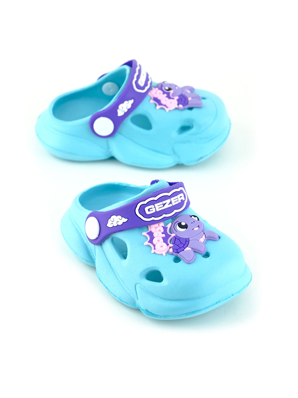 Yeşil Bebe Kız Yazlık Eva Rahat Taban Ev Banyo Bahçe Havuz Plan Terlik Sandalet