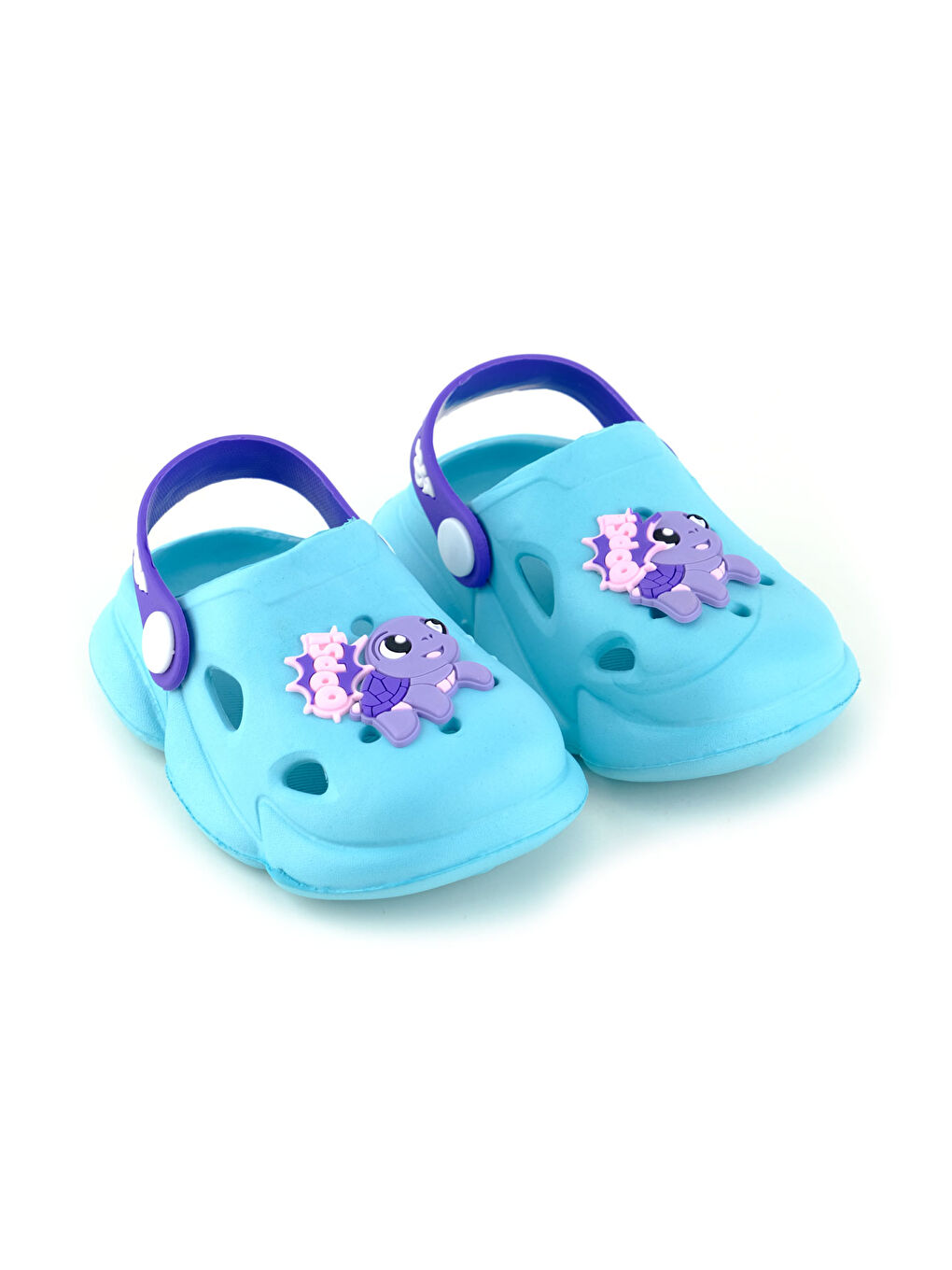 Yeşil Bebe Kız Yazlık Eva Rahat Taban Ev Banyo Bahçe Havuz Plan Terlik Sandalet-2