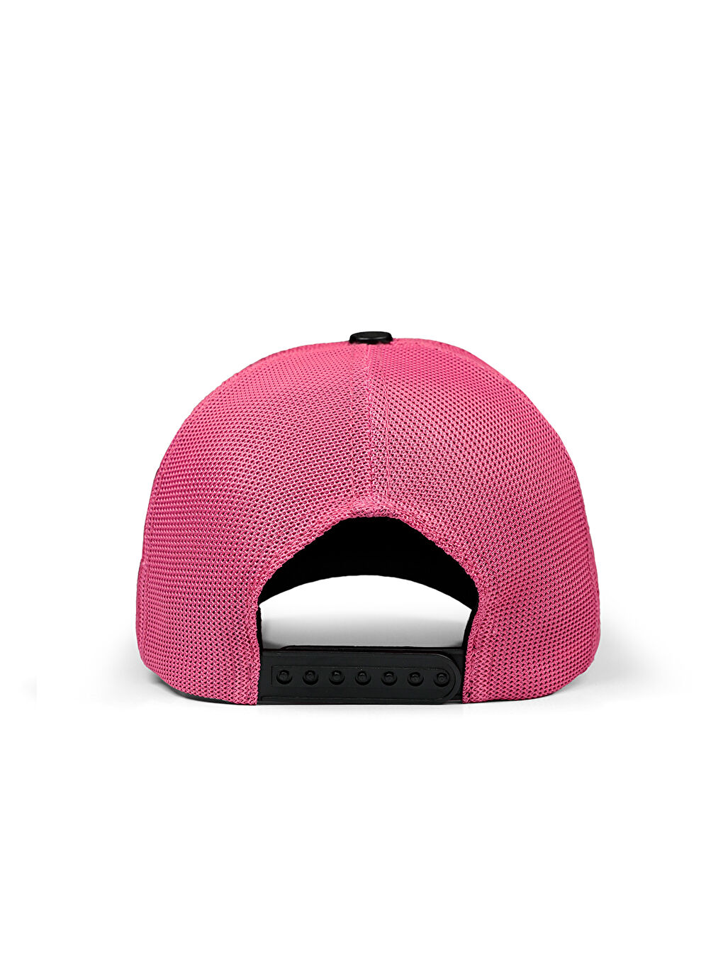 BlackBörk V1 Trucker Ayı - 3 Kod Logolu Unisex Siyah-Pembe Şapka (Cap) - 4