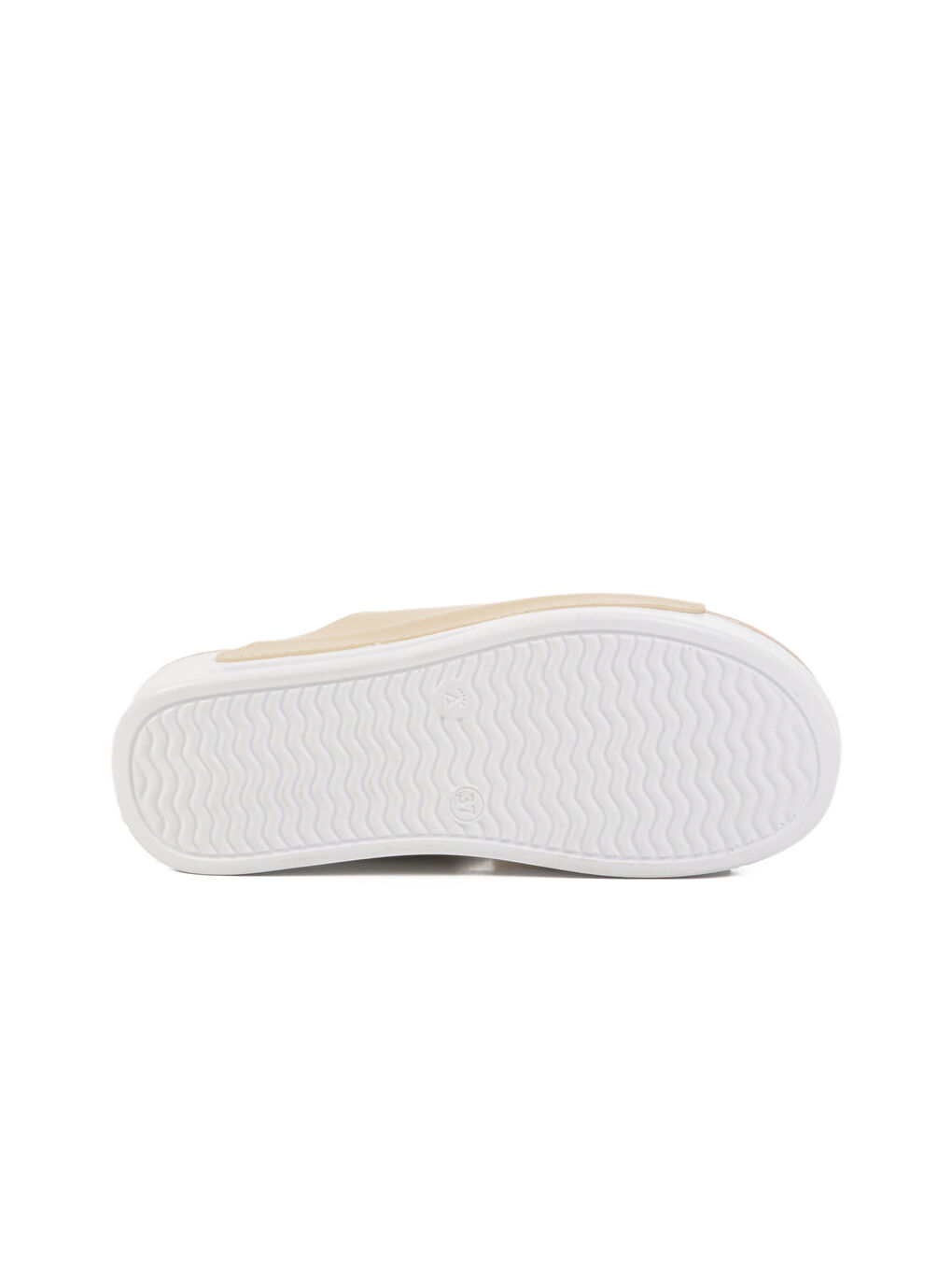 Bej Anatomik Yüksek Taban Kadın Terlik 100-962 Z-4