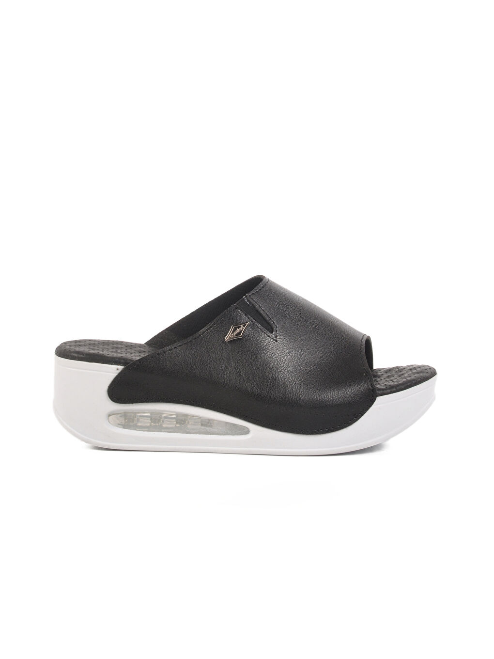 Siyah Anatomik Yüksek Taban Kadın Terlik 100-962 Z