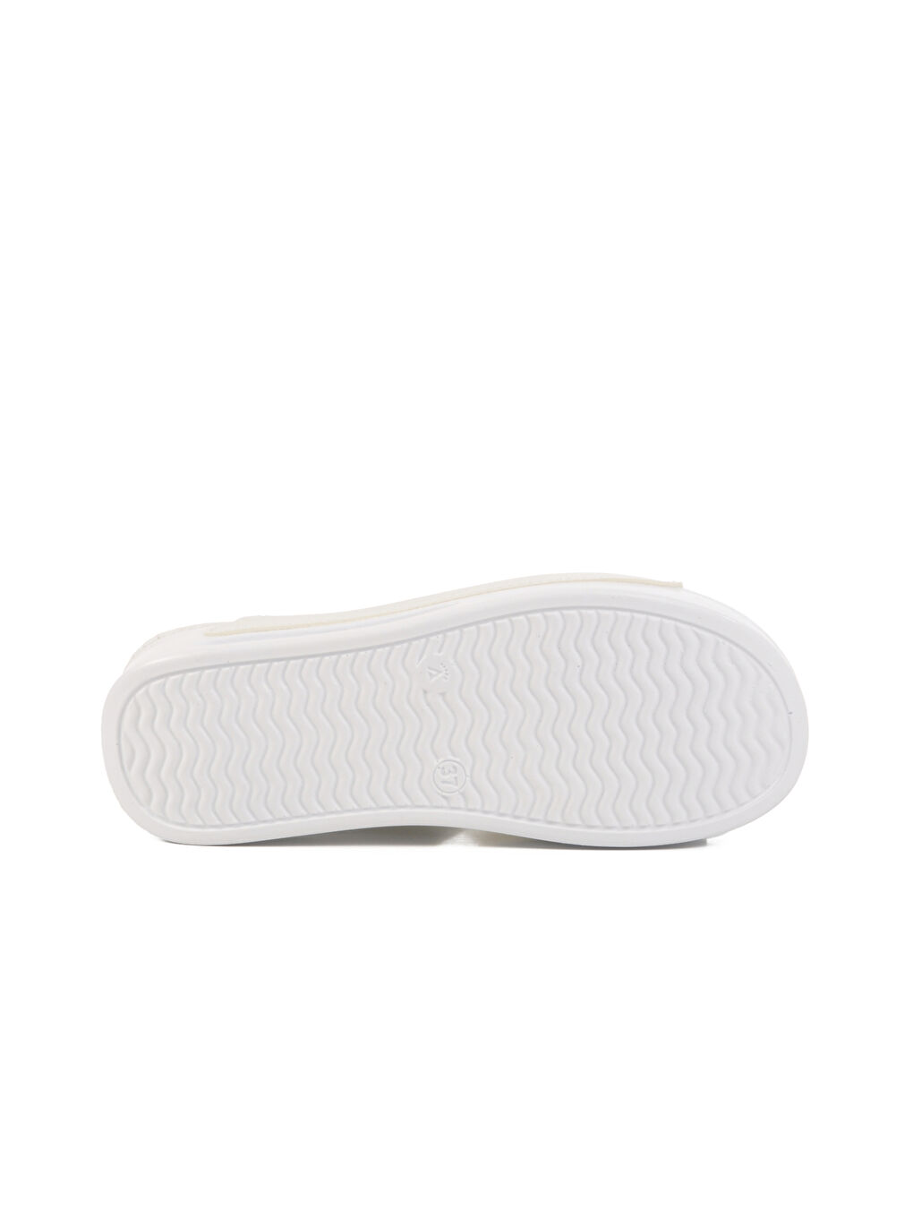 Beyaz Anatomik Yüksek Taban Kadın Terlik 100-962 Z-4