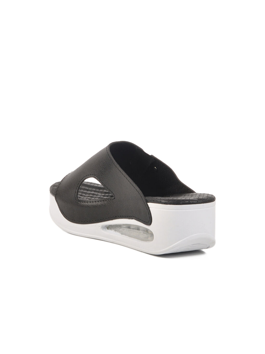 Siyah Anatomik Yüksek Taban Kadın Terlik 100-962 Z-3