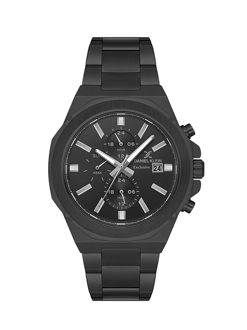 Siyah DK.3.10049-6  Erkek Kol Saati