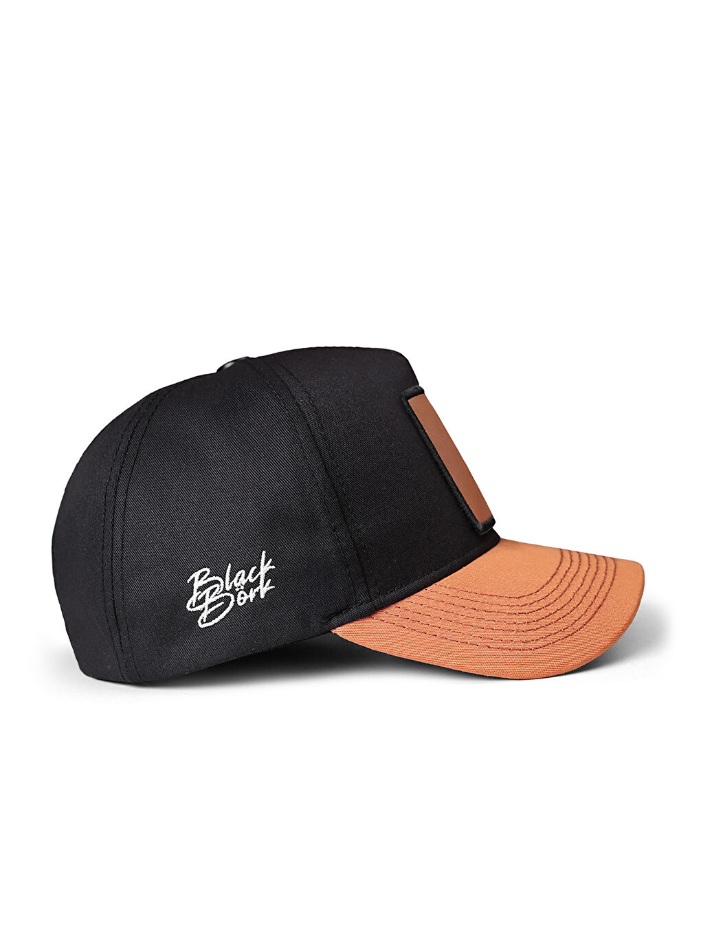 BlackBörk Sarı V1 Baseball Mountains - 1cs Kod Logolu Unisex Kiremit Siperli-siyah Şapka (CAP) - 1