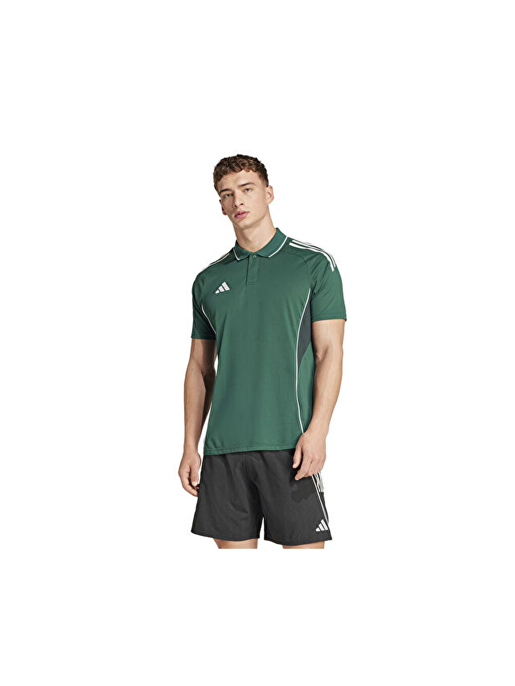 Tiro25c Erkek Futbol Polo Yaka Tişört Jy1897 Haki