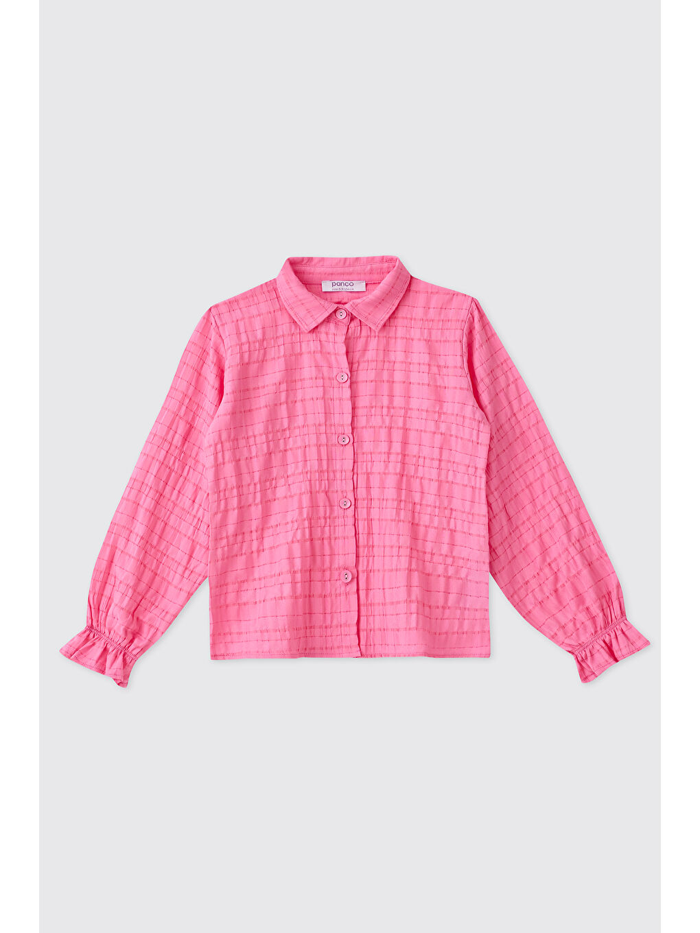 Kız Çocuk Pembe Gömlek