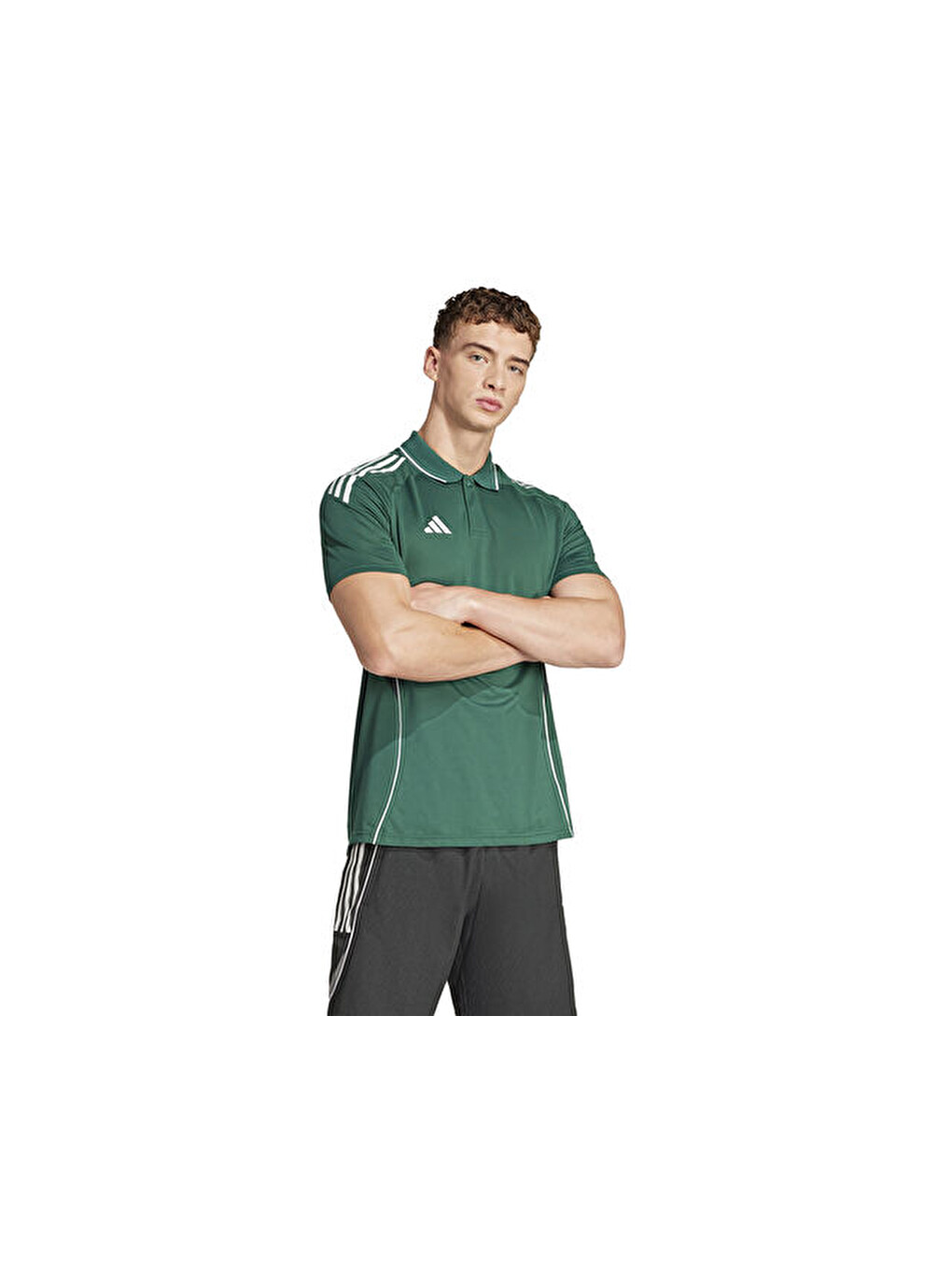 Tiro25c Erkek Futbol Polo Yaka Tişört Jy1897 Haki-2