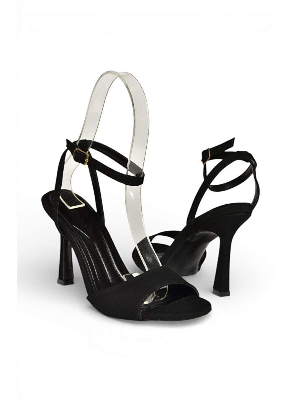 Siyah Kadın Topuklu Ayakkabı Y997264604-4