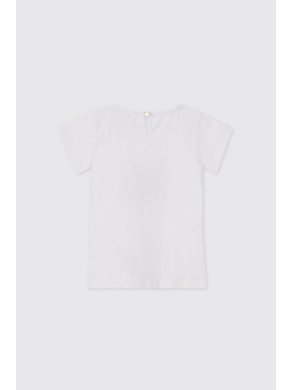 Kız Bebek Beyaz-Lila Etek Takım-2