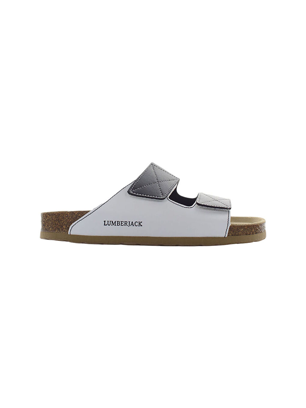 2 BANDS SANDAL Beyaz Kadın Terlik-2