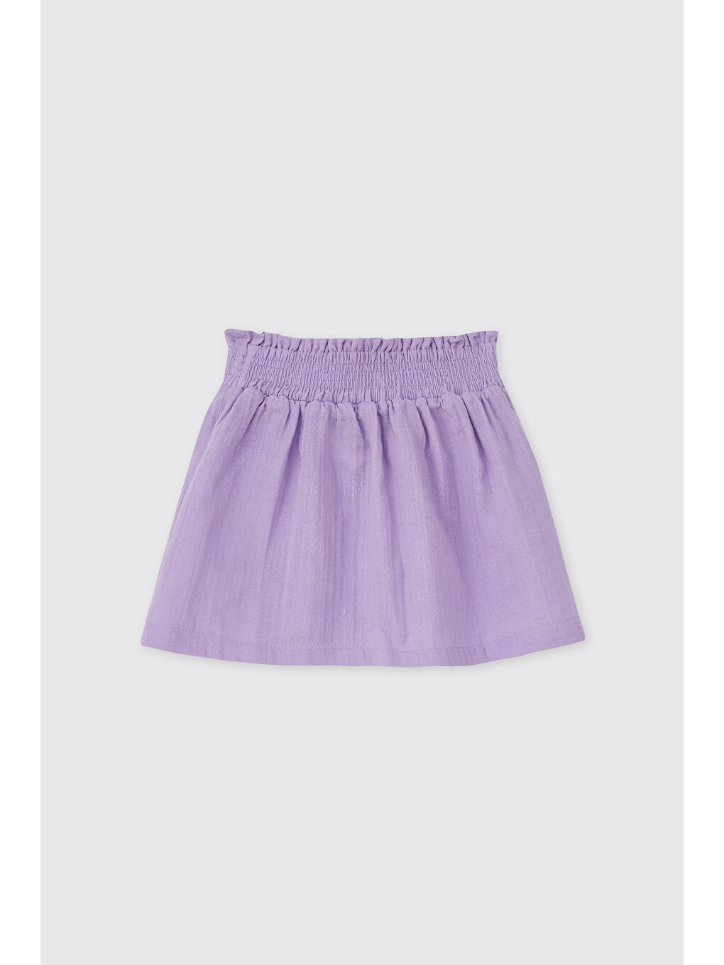 Kız Bebek Beyaz-Lila Etek Takım-5