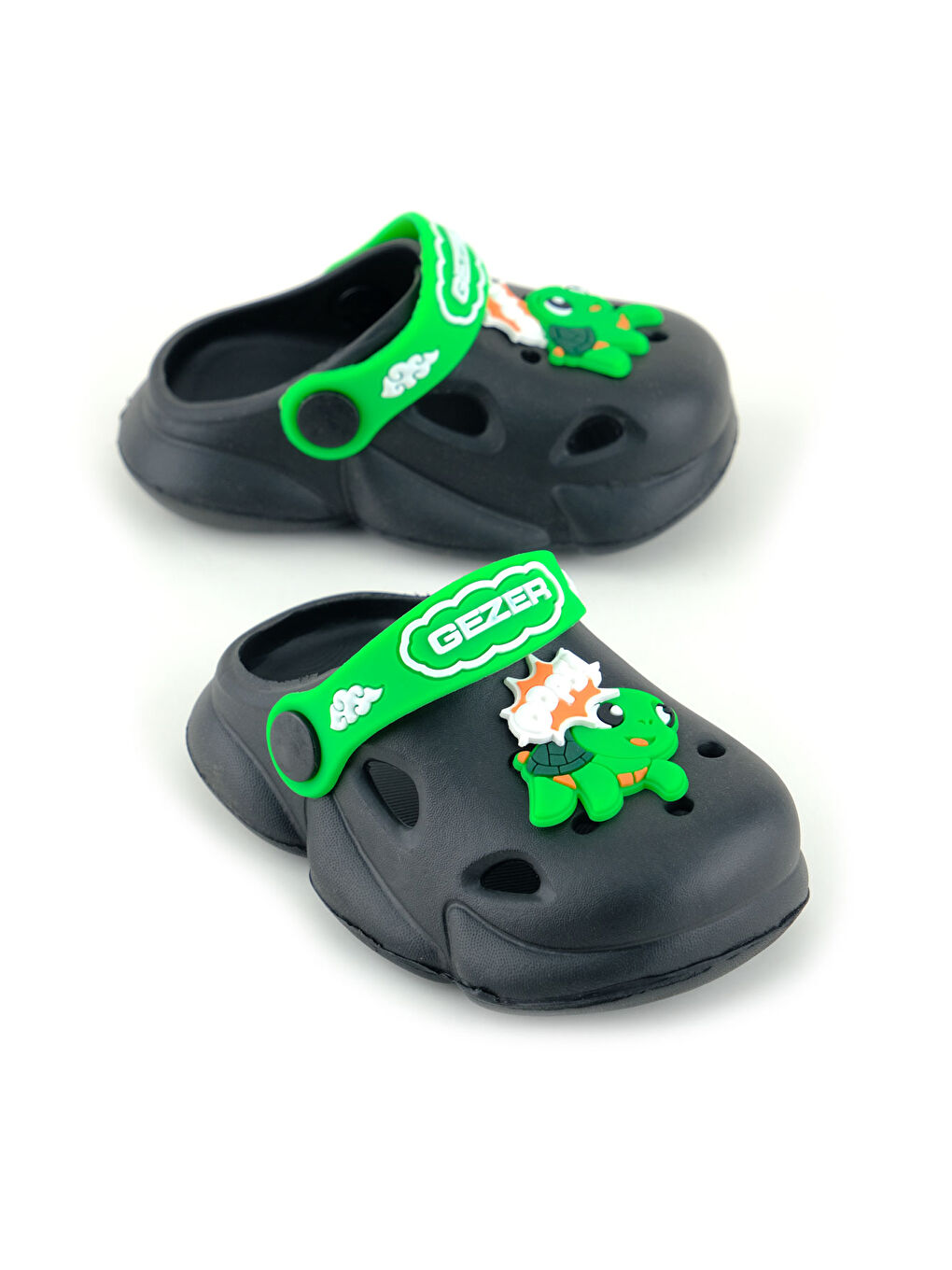 Siyah Bebe Erkek Yazlık Eva Rahat Taban Ev Banyo Bahçe Havuz Plan Terlik Sandalet