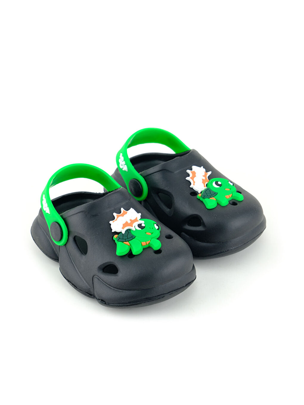 Siyah Bebe Erkek Yazlık Eva Rahat Taban Ev Banyo Bahçe Havuz Plan Terlik Sandalet-2