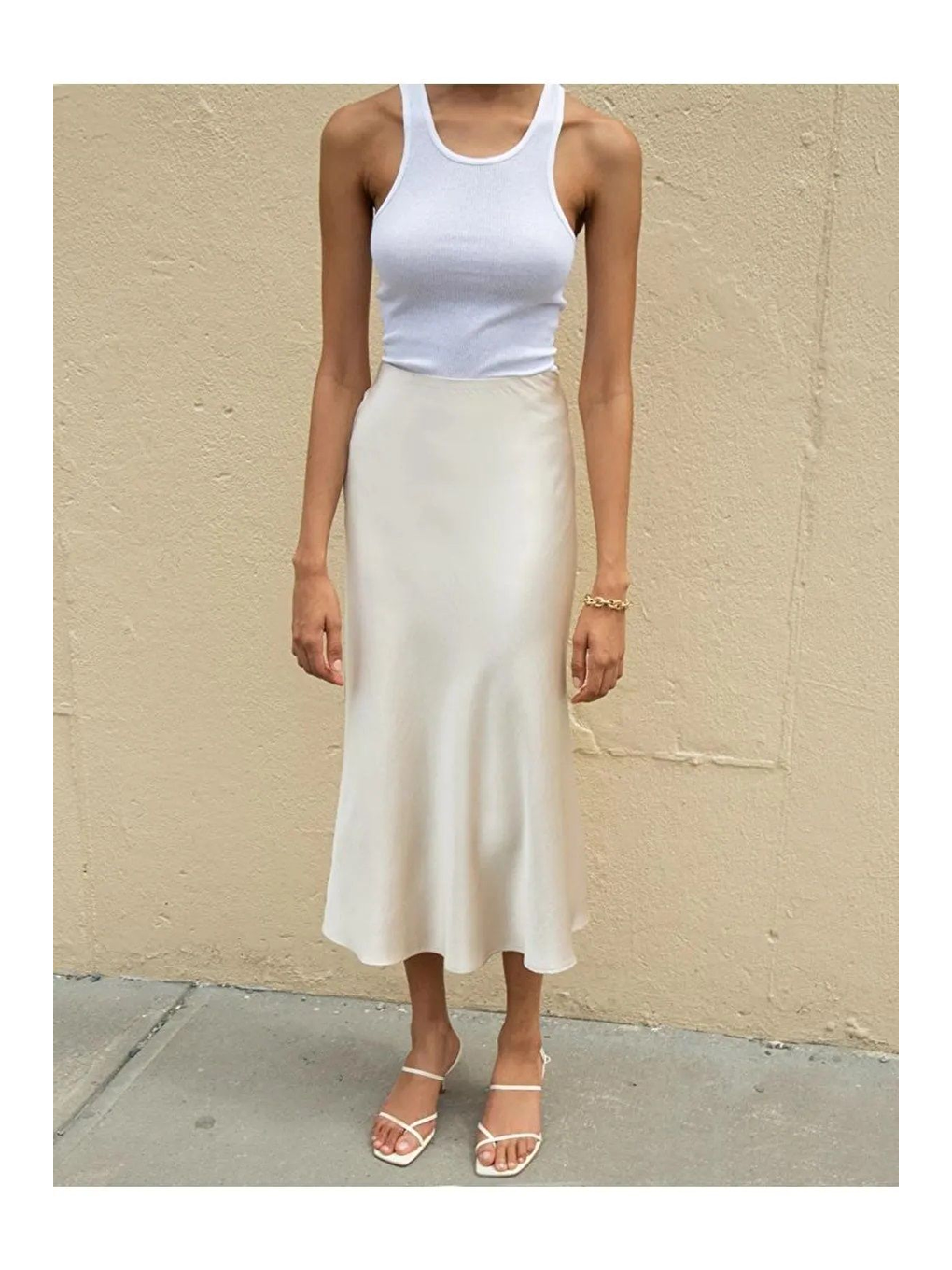 Ekru Saten Etek-2