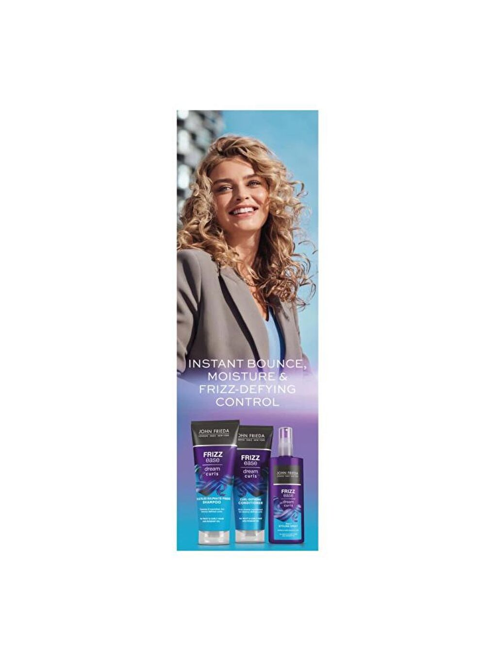 John Frieda Frizz Ease Kusursuz Bukleler İçin Saç Bakım Kremi - 3