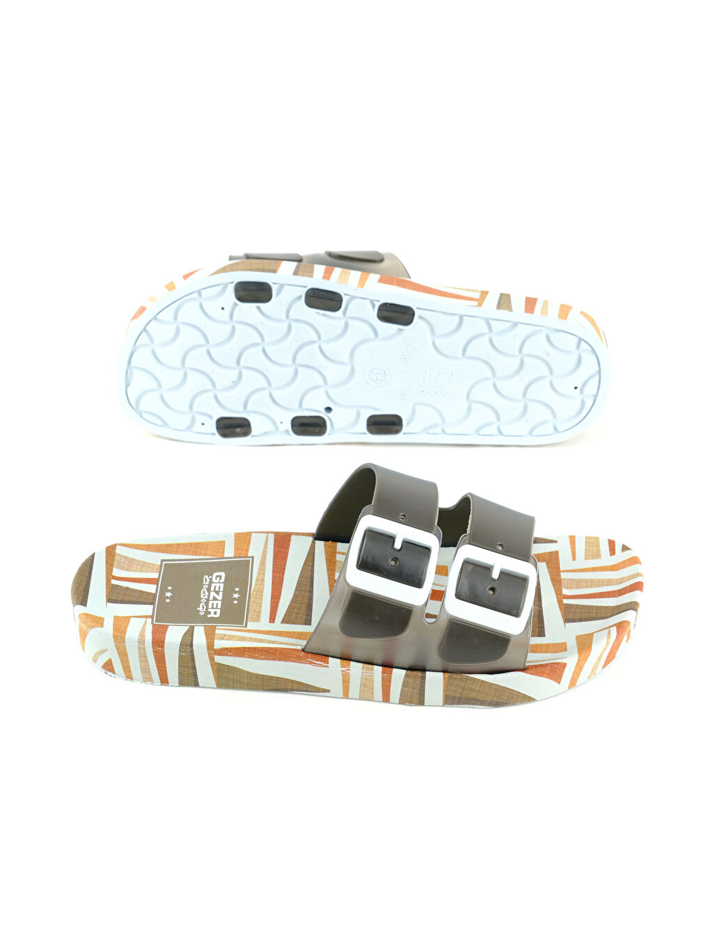 Haki Erkek Yazlık Rahat Taban Havuz Plaj Banyo Günlük Terlik-4