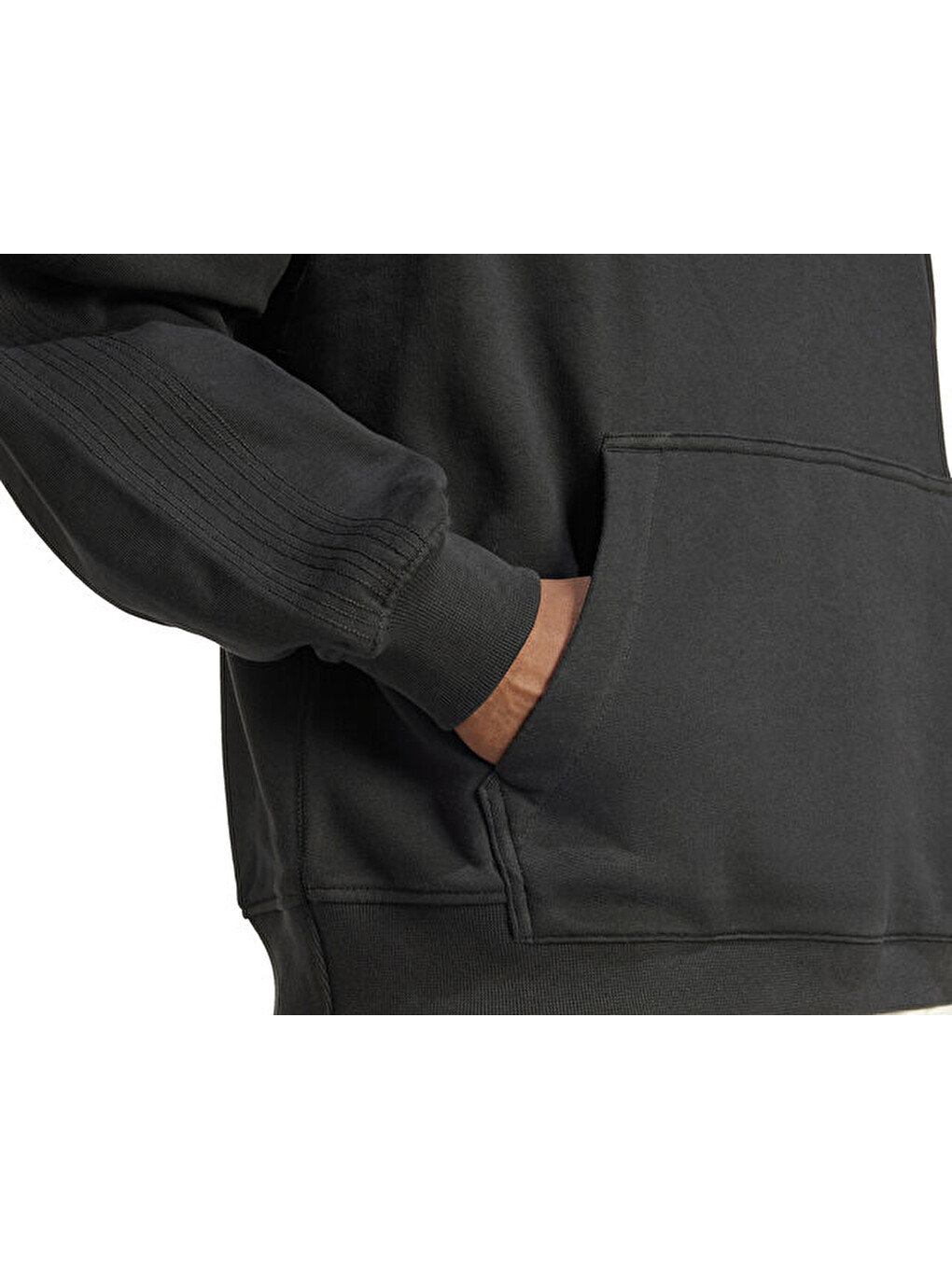 P Ess Hd Erkek Günlük Sweatshirts Jc9572 Siyah-2