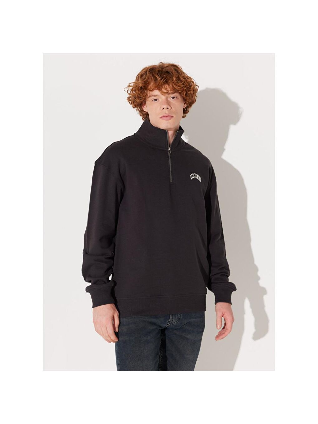 Erkek Siyah Sweatshirt