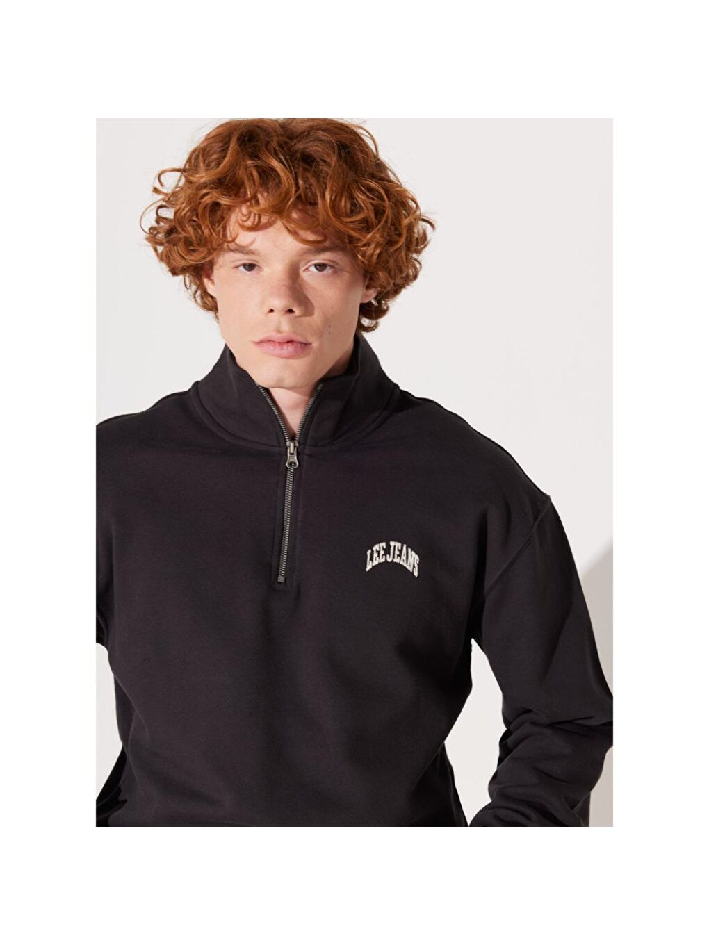 Erkek Siyah Sweatshirt-2