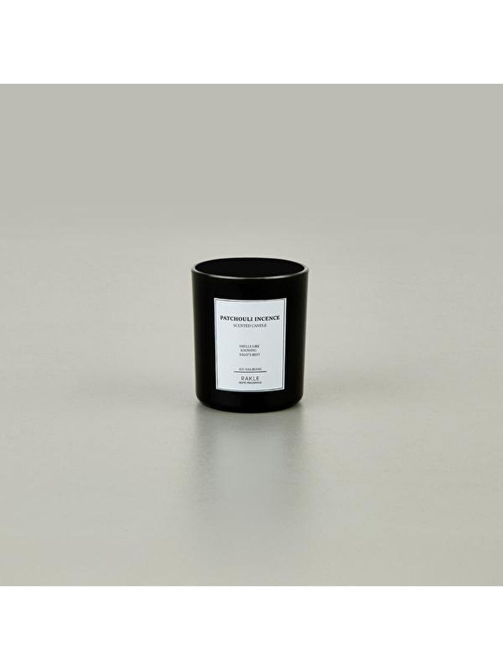 Le Jardin Paçuli Incence Kokulu Mum - Siyah - 120 gr-1