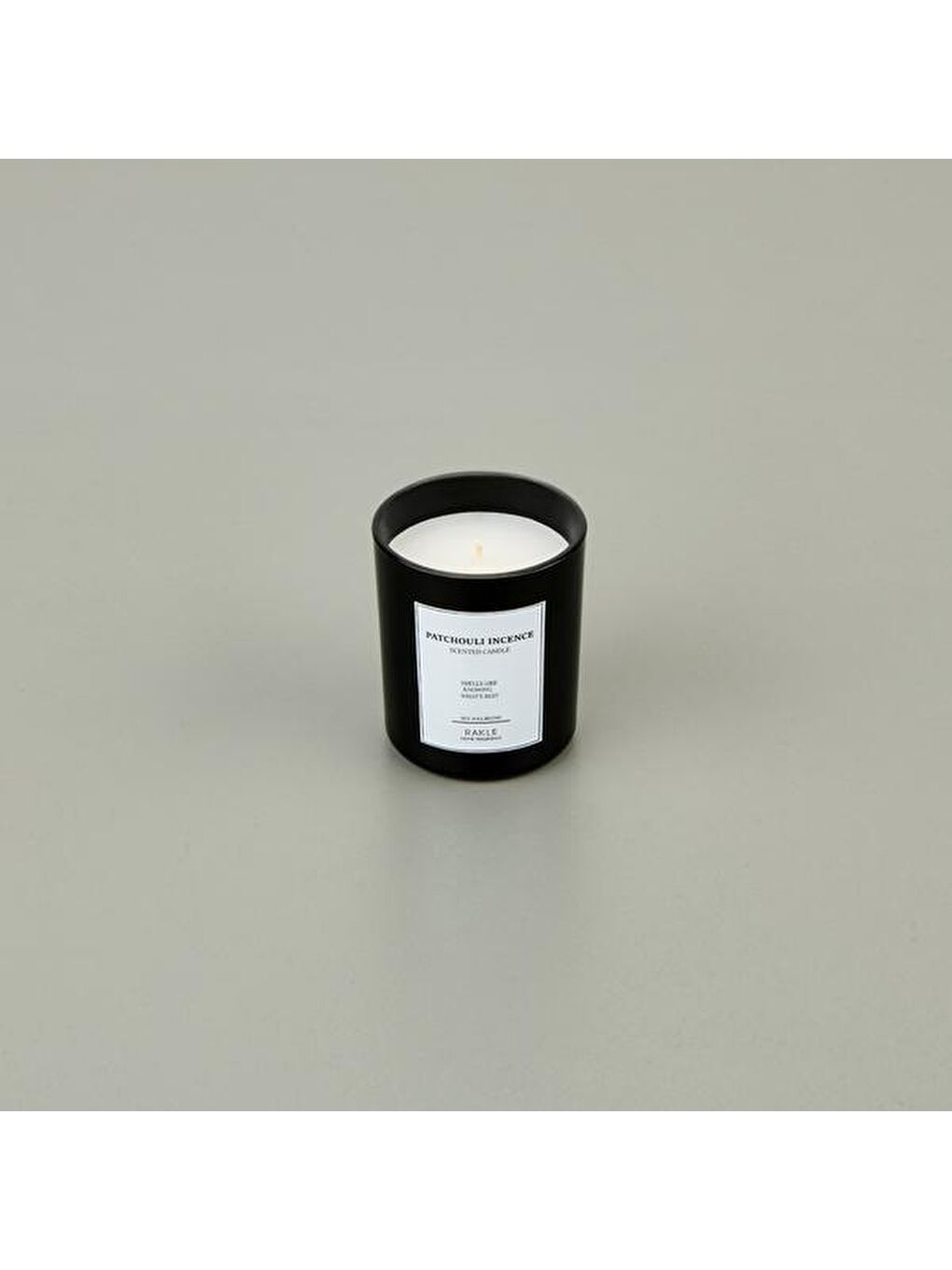 Le Jardin Paçuli Incence Kokulu Mum - Siyah - 120 gr-3