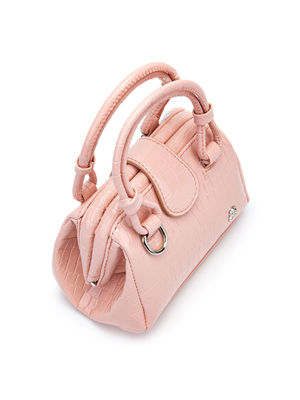 Pembe Mini Cluth Tokyo Kadın El Ve Çapraz Çanta Pudra-1