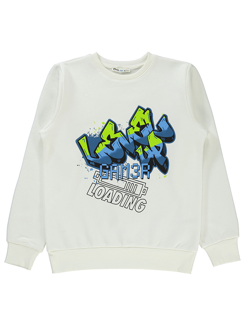 Civil Koyu Mavi Erkek Çocuk Sweatshirt 10-13 Yaş Koyu Mavi