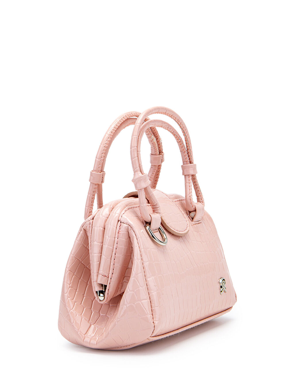 Pembe Mini Cluth Tokyo Kadın El Ve Çapraz Çanta Pudra-2