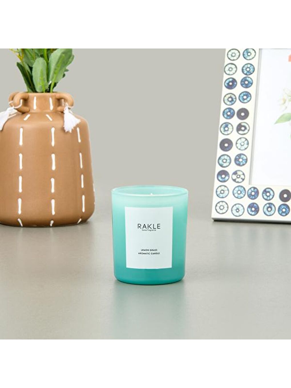 Basic Soft Lemon Grass Kokulu Mum - Yeşil - 120 gr