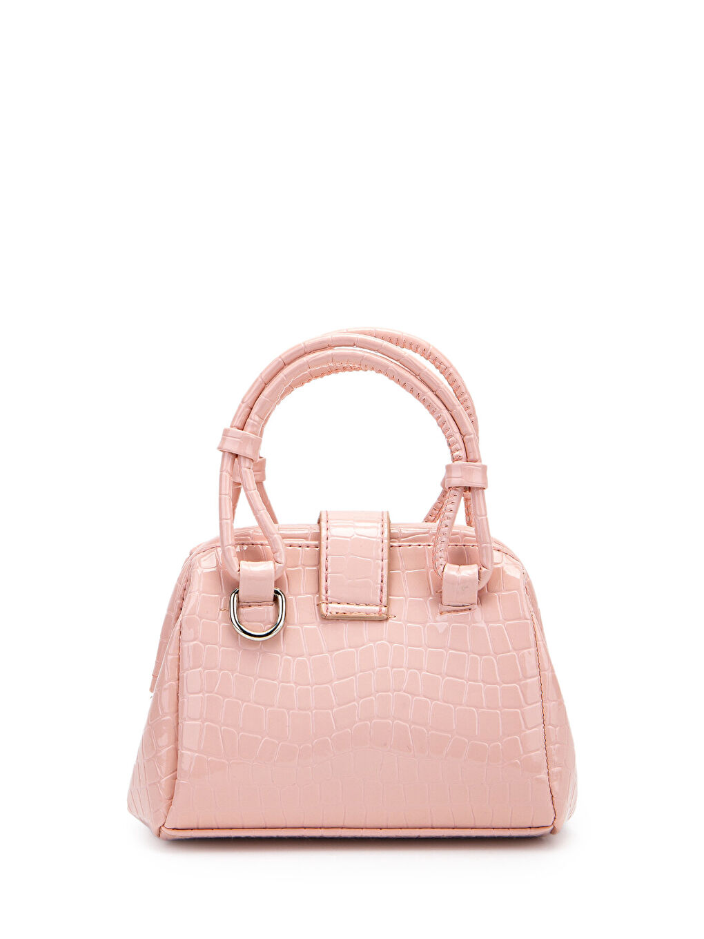 Pembe Mini Cluth Tokyo Kadın El Ve Çapraz Çanta Pudra-3