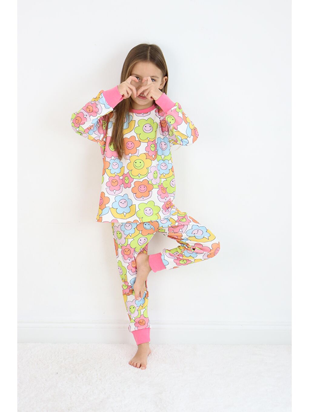 Karışık Kız Pijama Takımı-4