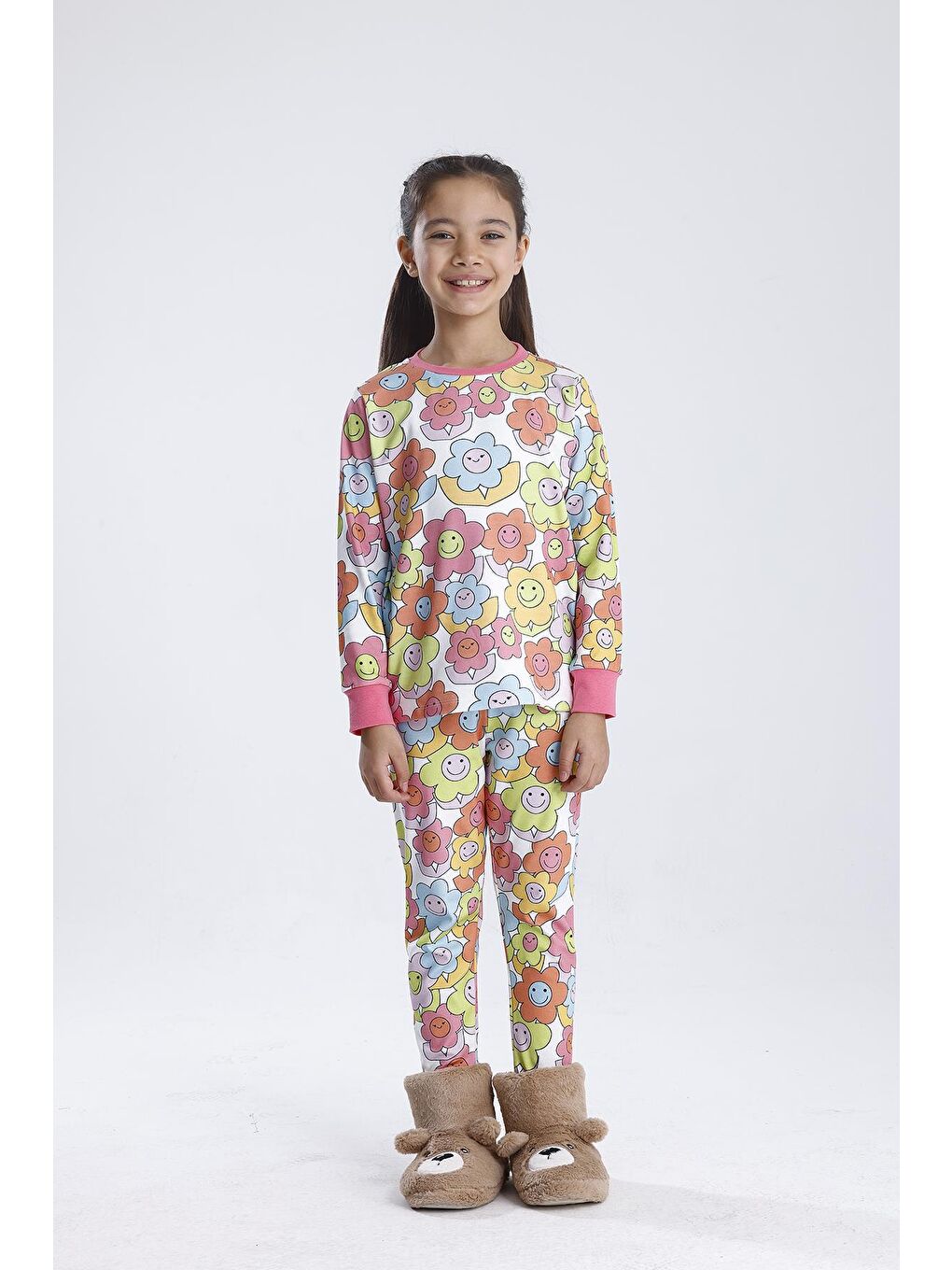Karışık Kız Pijama Takımı-5