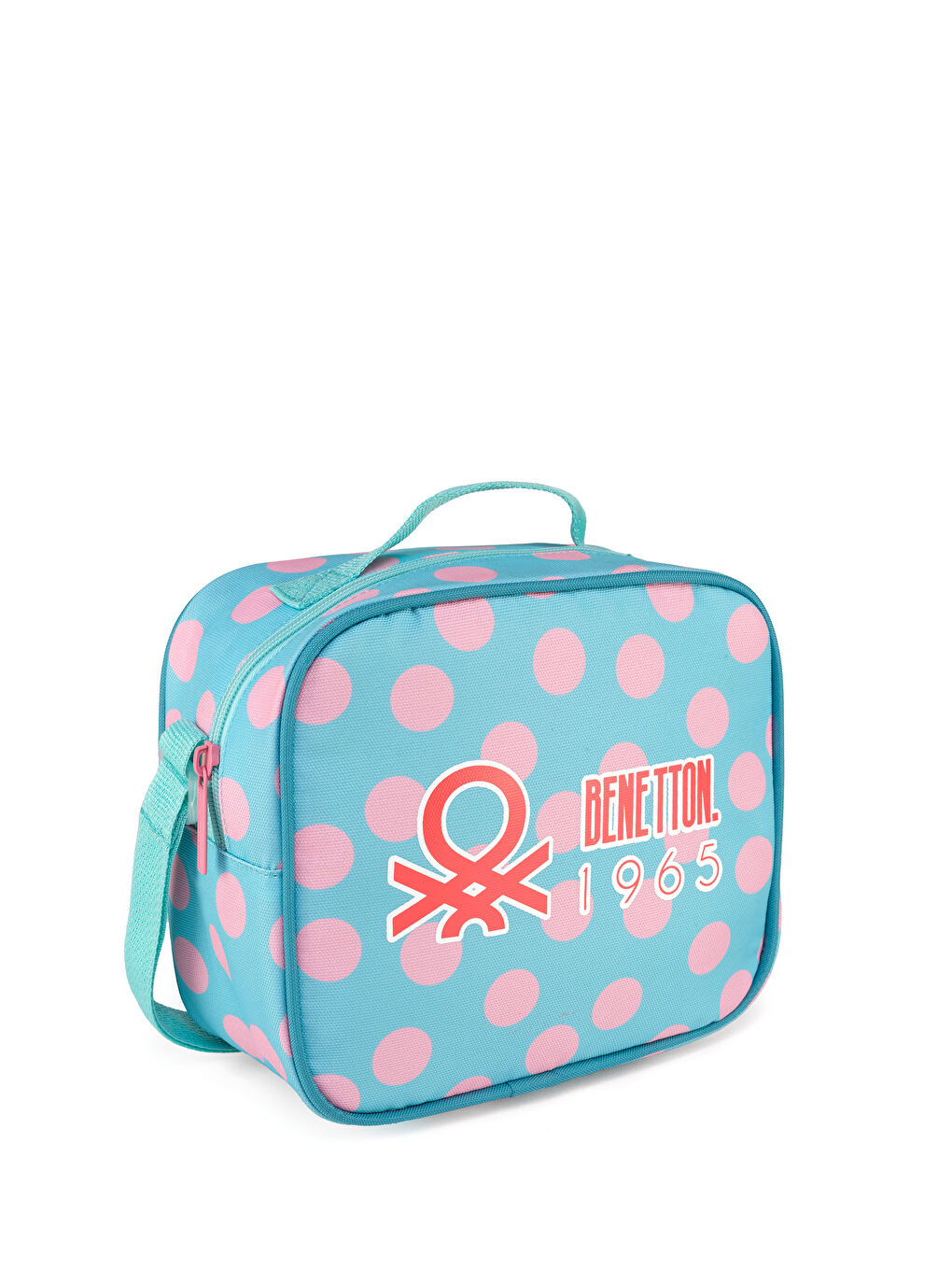 Pembe Puantiyeli Kız Çocuk Beslenme Çantası-2