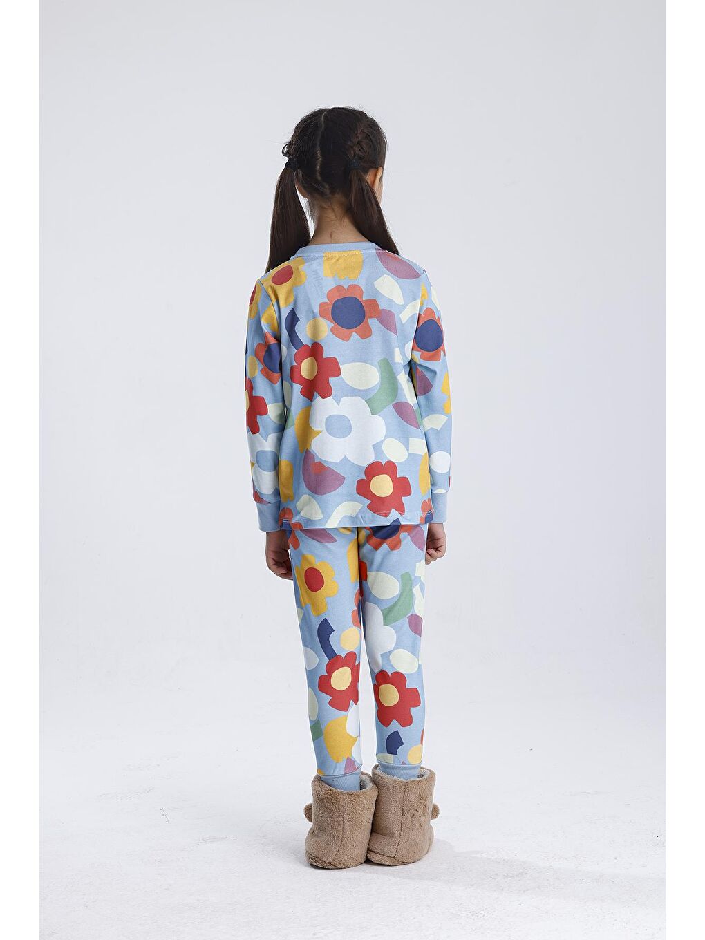 Mavi Kız Pijama Takımı-6