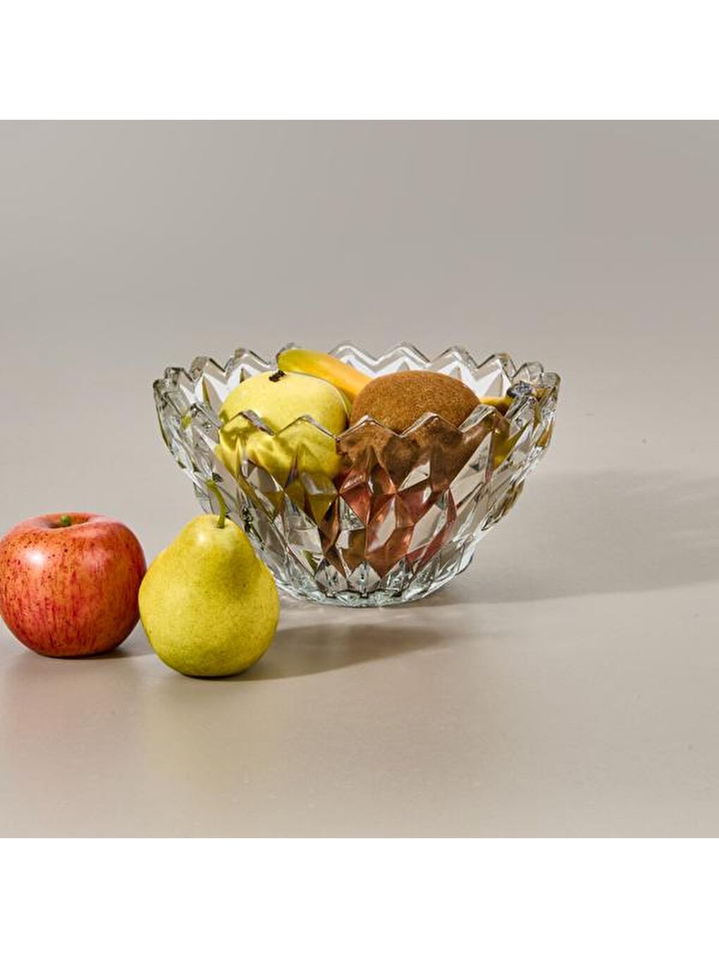 Renksiz Büyük Servis Kasesi - Şeffaf