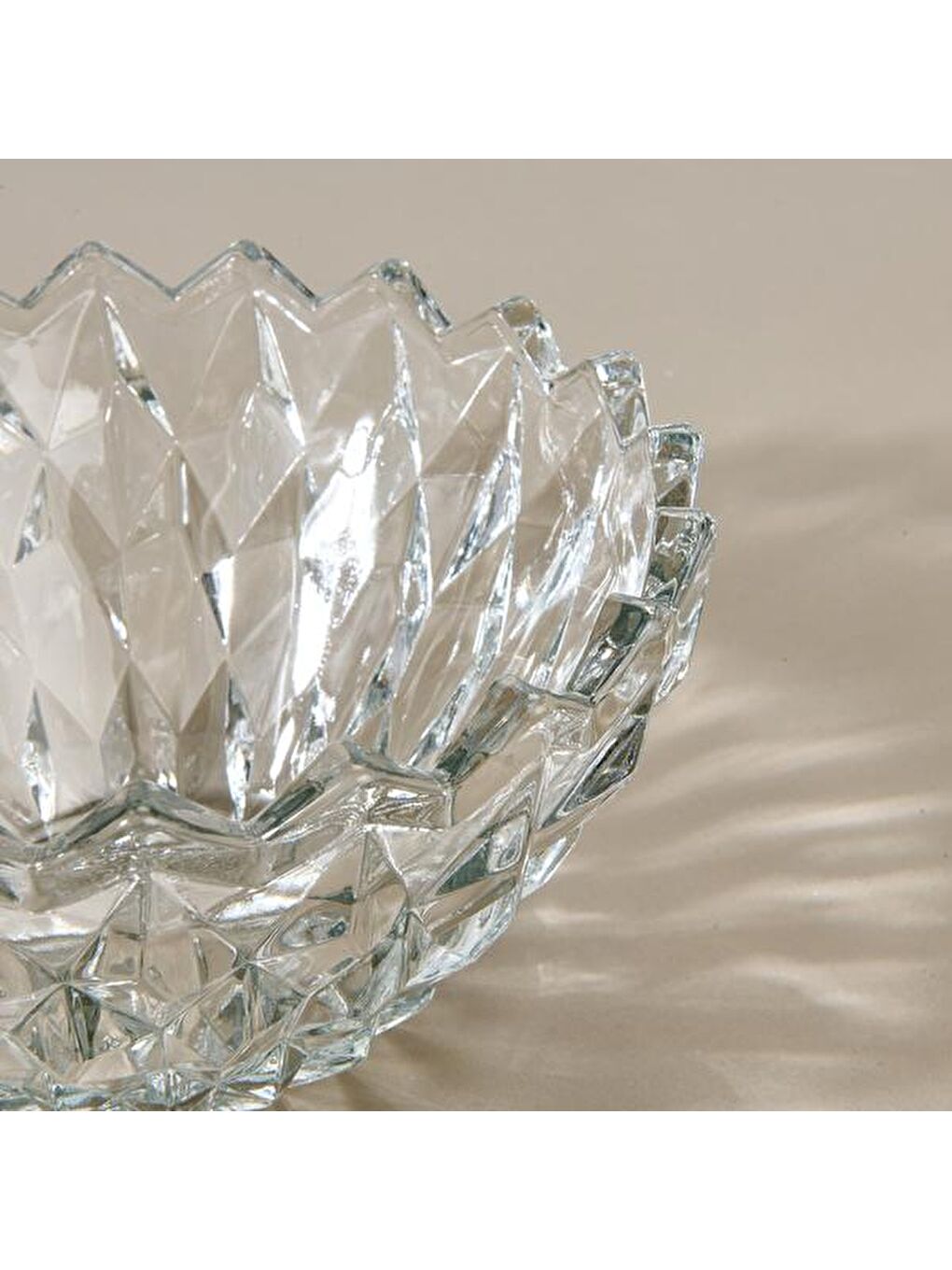 Renksiz Büyük Servis Kasesi - Şeffaf-1