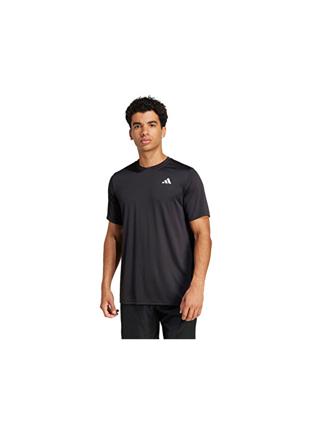 Club Tee Erkek Tenis Tişörtü Jf8502 Siyah